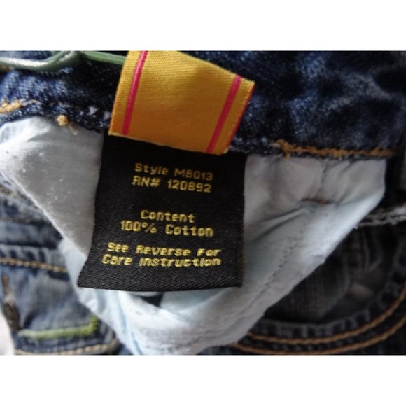 ​Womens Maxx jeans Size 9 distressed w/embroidery front legs & back​ pockets - Picture 7 of 12